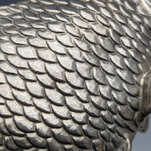 英国ヴィンテージ ピューター製 魚 フィギュリン ペア